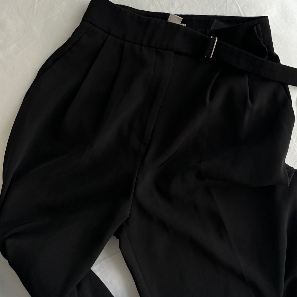 H&M Black Trousers with Belt Loop